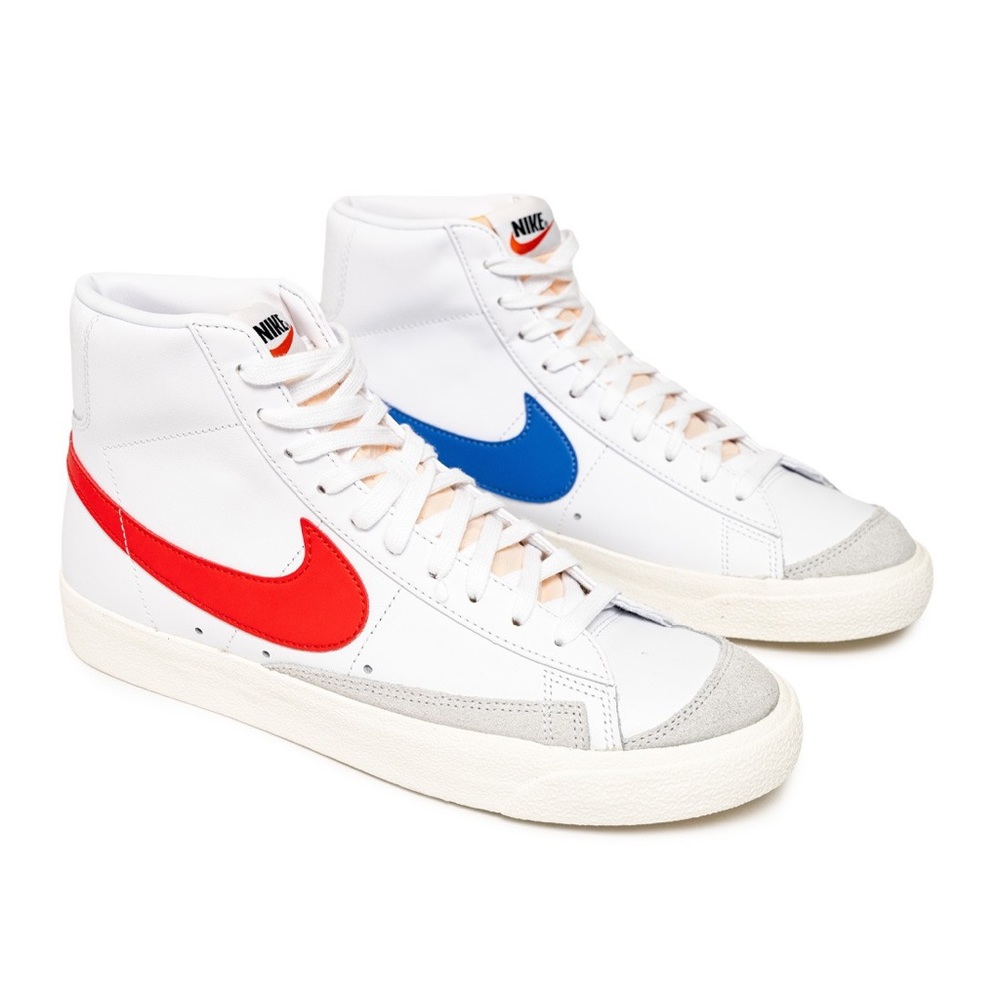 Blue and Red Nike Blazers 42.5 EU